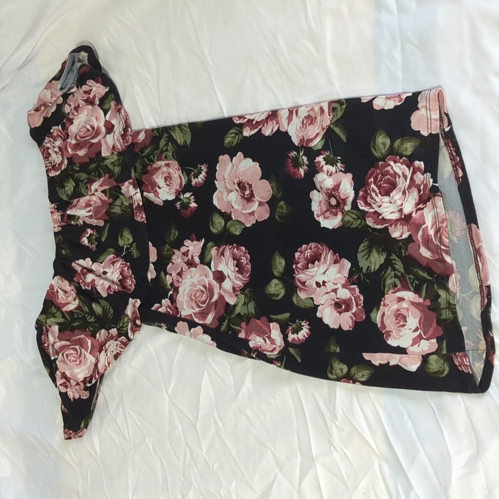 Small Black Floral Dress